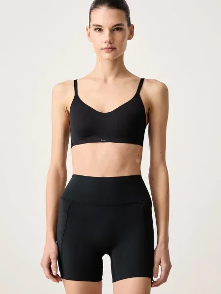 Nike športová podprsenka Alate Minimalist čierna