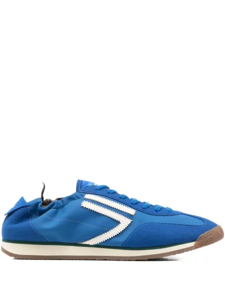Sneakerși Puraai cu șireturi din dantelă albastru