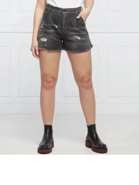 DONDUP made in Italy Pantaloni scurți CALLIE negru