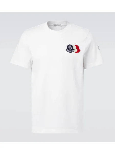 Jersey póló Moncler fehér