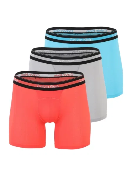 Calvin Klein Underwear Boksarice azur / siva / malina bela