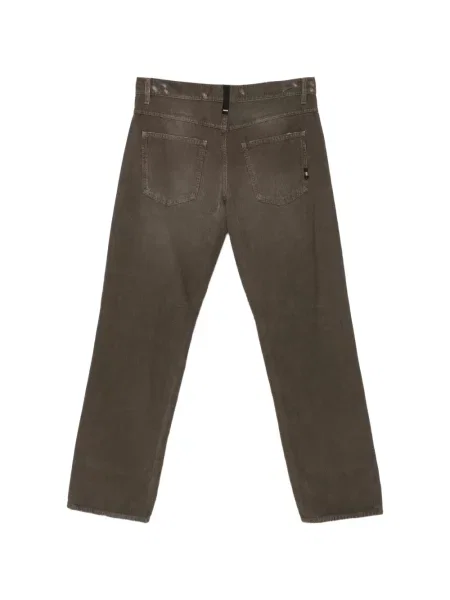 Pantaloni Amish de catifea cord verde