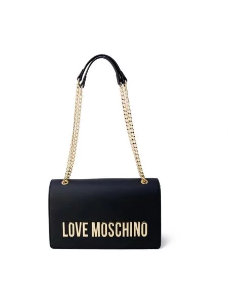 Torebka na łańcuszku Love Moschino czarna