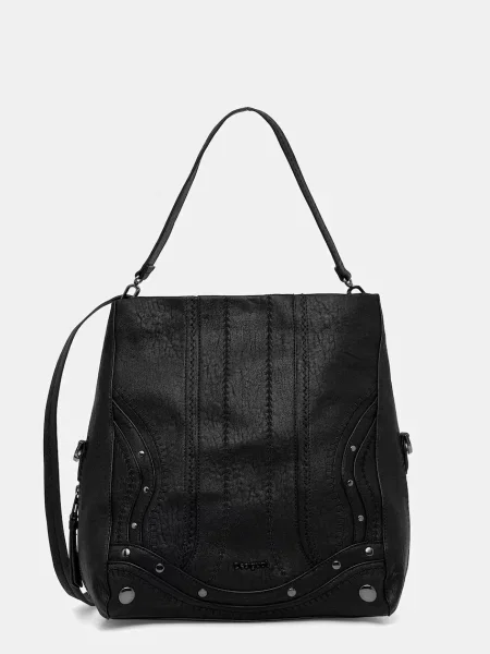 Чанта Desigual EMBRO PATCH LOVERTY B черно