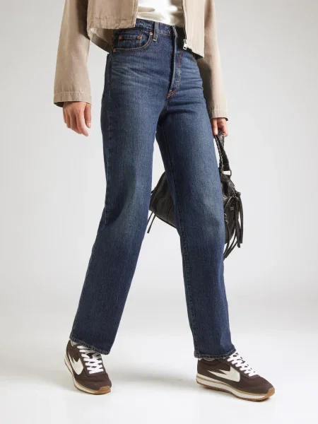 LEVI'S ® Jeans RIBCAGE FULL LENGTH bleumarin