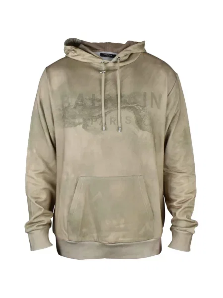 Hanorac cu glugă Balmain cu imagine