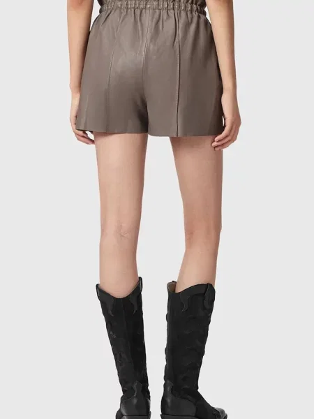 AllSaints шорти шкіряні FRAN