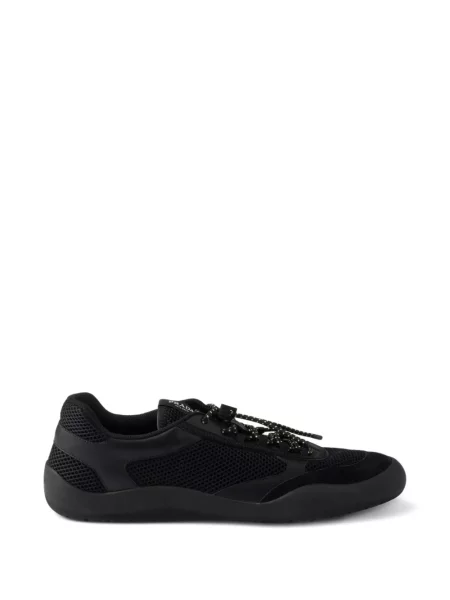 Sneakerși Prada plasă negru