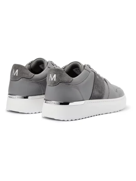 Sneakersy Mallet London skórzane szare