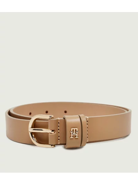 TOMMY HILFIGER Övek ESSENTIAL EFFORTLESS világosbarna bézs