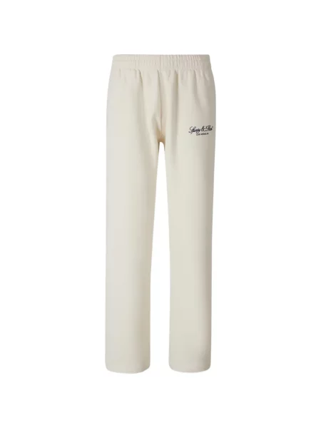Pantaloni Sporty & Rich alergare cu autograf