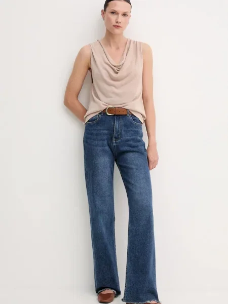 Топ United Colors of Benetton бежевий