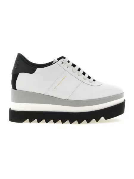 Sneakersy Stella Mccartney na platformie szare