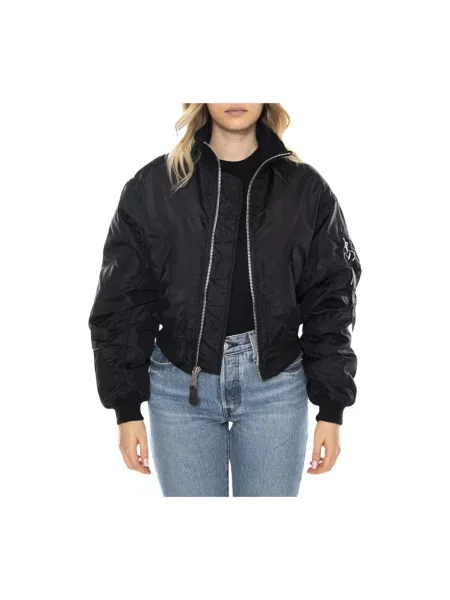 Kurtka bomber Alpha Industries czarny