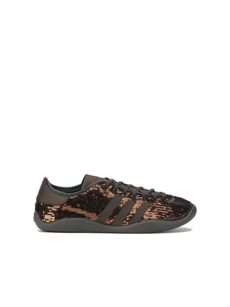 Sneakersy Adidas Originals z cekinami brązowe