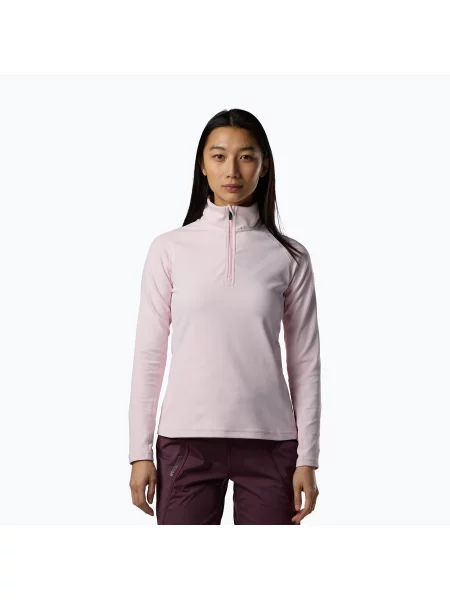 Bluză fleece pentru femei Rossignol Mid Layer Stretch Half Zip pale lilac