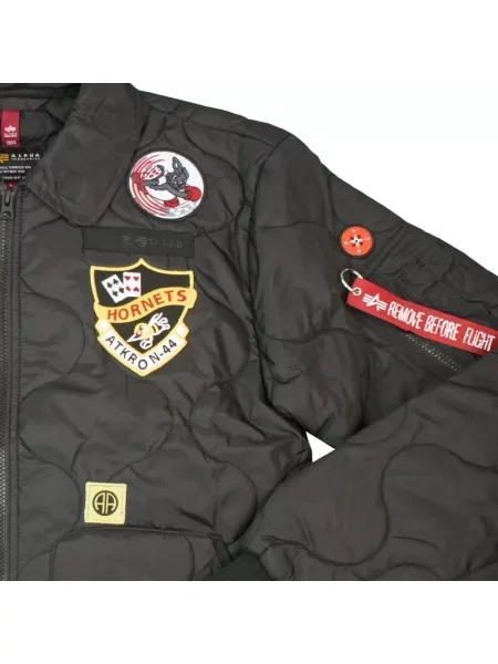 Kurtka bomber Alpha Industries czarny