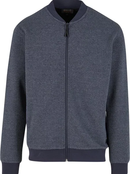 INDICODE JEANS Geacă de primăvară-toamnă Stamos marin albastru