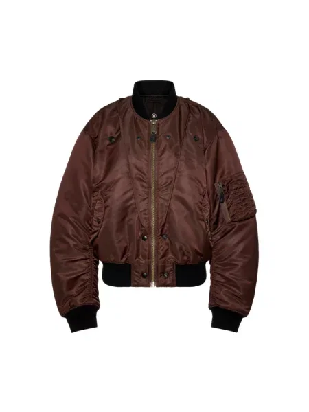 Kurtka bomber Maison Margiela brązowy