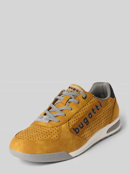 Sneakersy Bugatti żółte