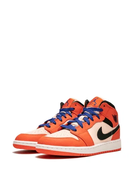 Sneakersy dziecięce Jordan Air Jordan 1 pomarańczowe