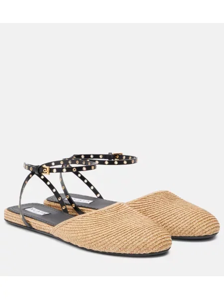 Papuci Alaïa din piele