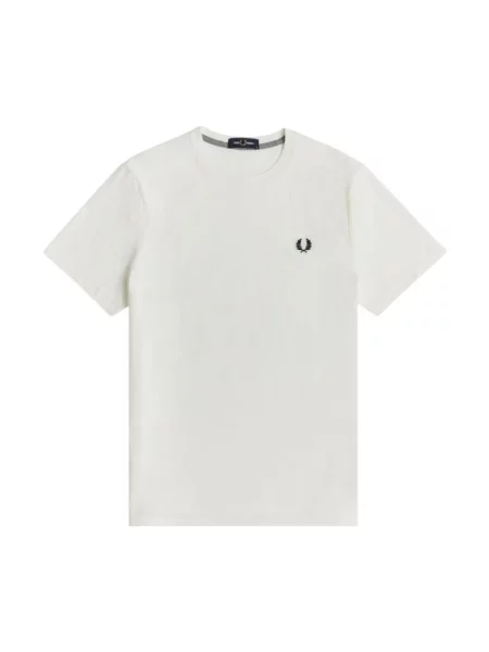 T-shirt FRED PERRY Crew Neck Tee Snow White M biała
