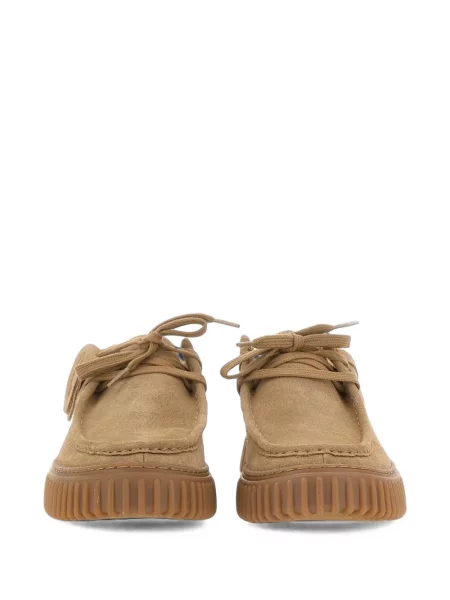 Pantofi derby Clarks din piele de căprioară