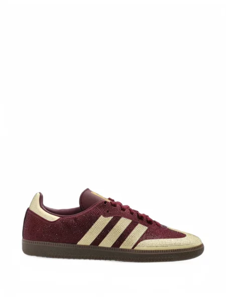 Sală de gimnastică top Adidas cu autograf cu dungi negru
