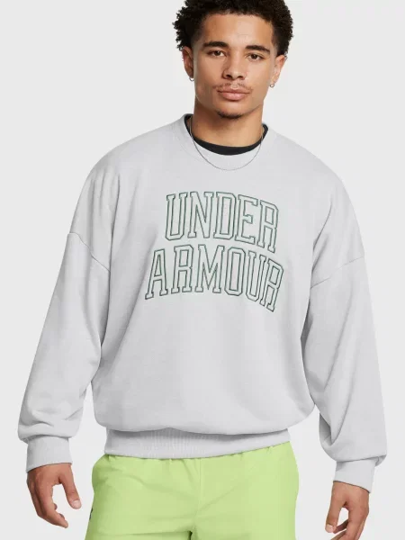 Махровая спортивная кофта Under Armour серая