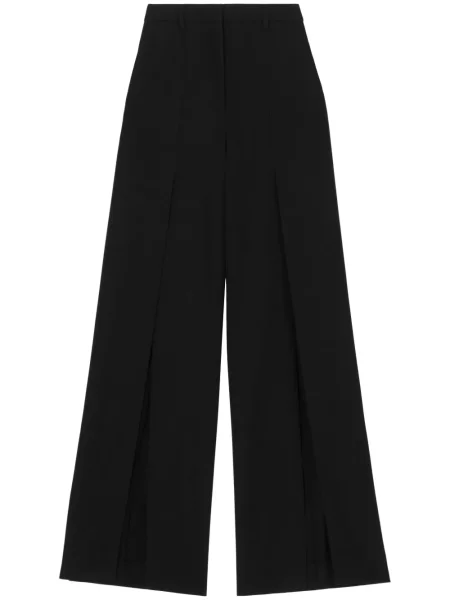 Pantaloni Burberry de lână negru