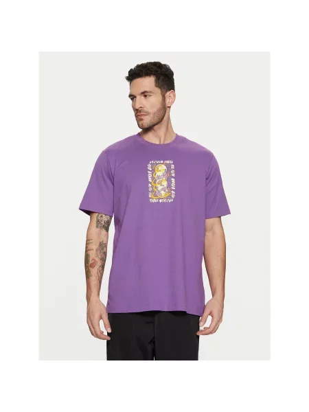 Adidas T-Shirt Trefoil Series Regular Fit μωβ