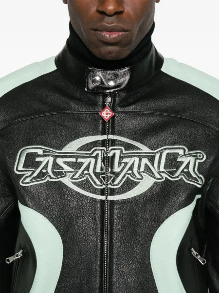 Geanta de piele Casablanca negru