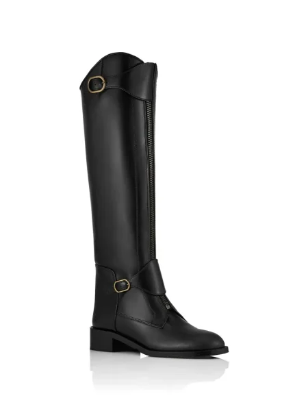 Ботуши Aquazzura черно