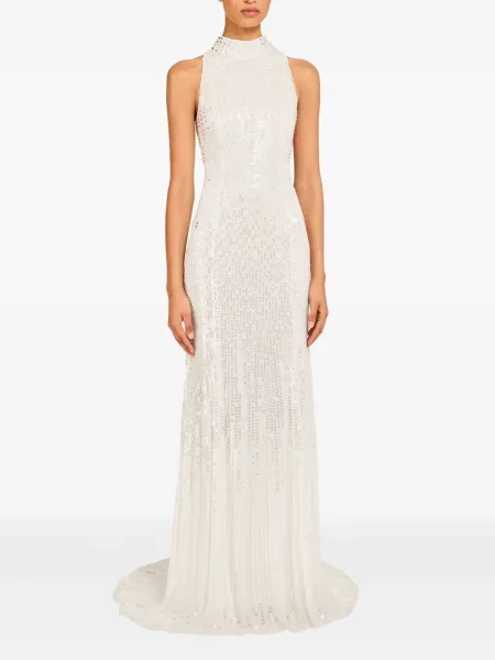 Flitteres ruha Jenny Packham fehér