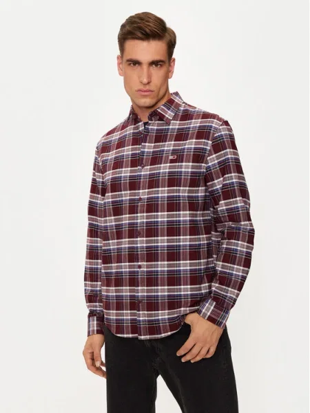 Tommy Jeans Cămașă roșu