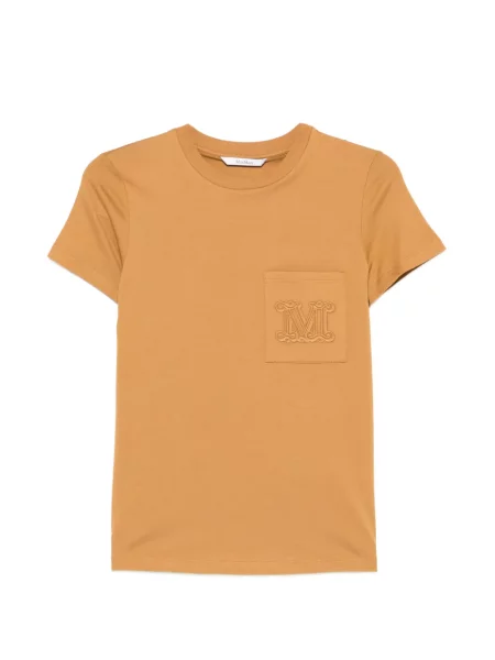 Tricou Max Mara scurt maro