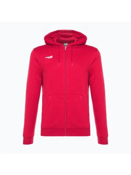 Fotbalová mikina Capelli Basics Adult Hoodie červená