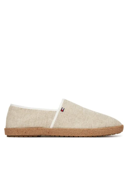 Еспадрили Tommy Hilfiger HILFIGER CHAMBRAY ESPADRILLE бежово