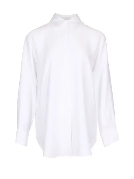 Лляна Блуза LadyLike білий