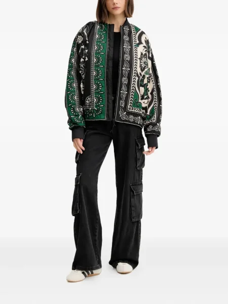 Spodnie cargo Adidas z kapturem z autografem do biegania białe