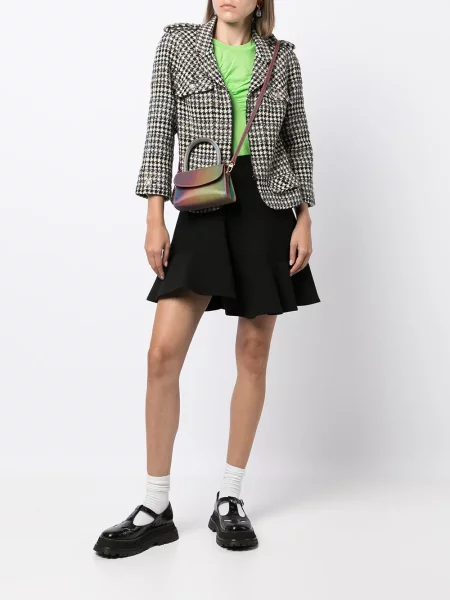 Bunda Chanel Pre-owned s pepito vzorem šedá