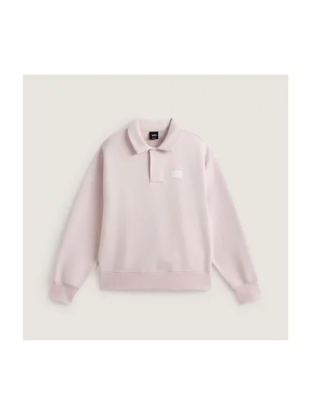 Fleece pólóing Vans rózsaszín