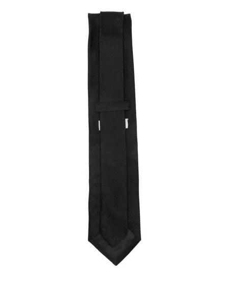 Cravată Lanvin de mătase negru