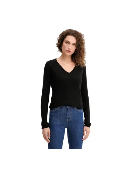 Sweter Silvian Heach wełniany czarny