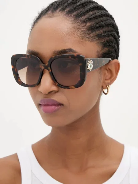 Sončna očala Kurt Geiger London Evil Eye rjava