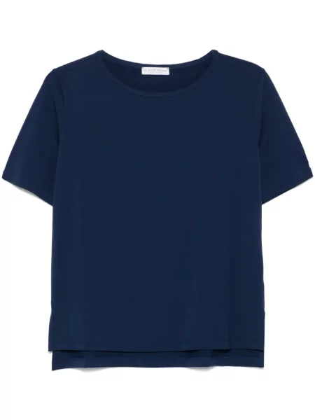 Tricou Le Tricot Perugia scurt albastru