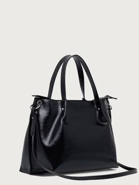 Кожаная сумка шоппер Armani Exchange