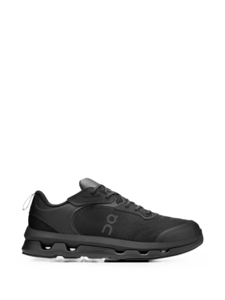 Sneakerși On cu șireturi din dantelă negru