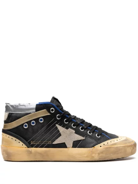 Sneakerși Golden Goose Mid Star negru